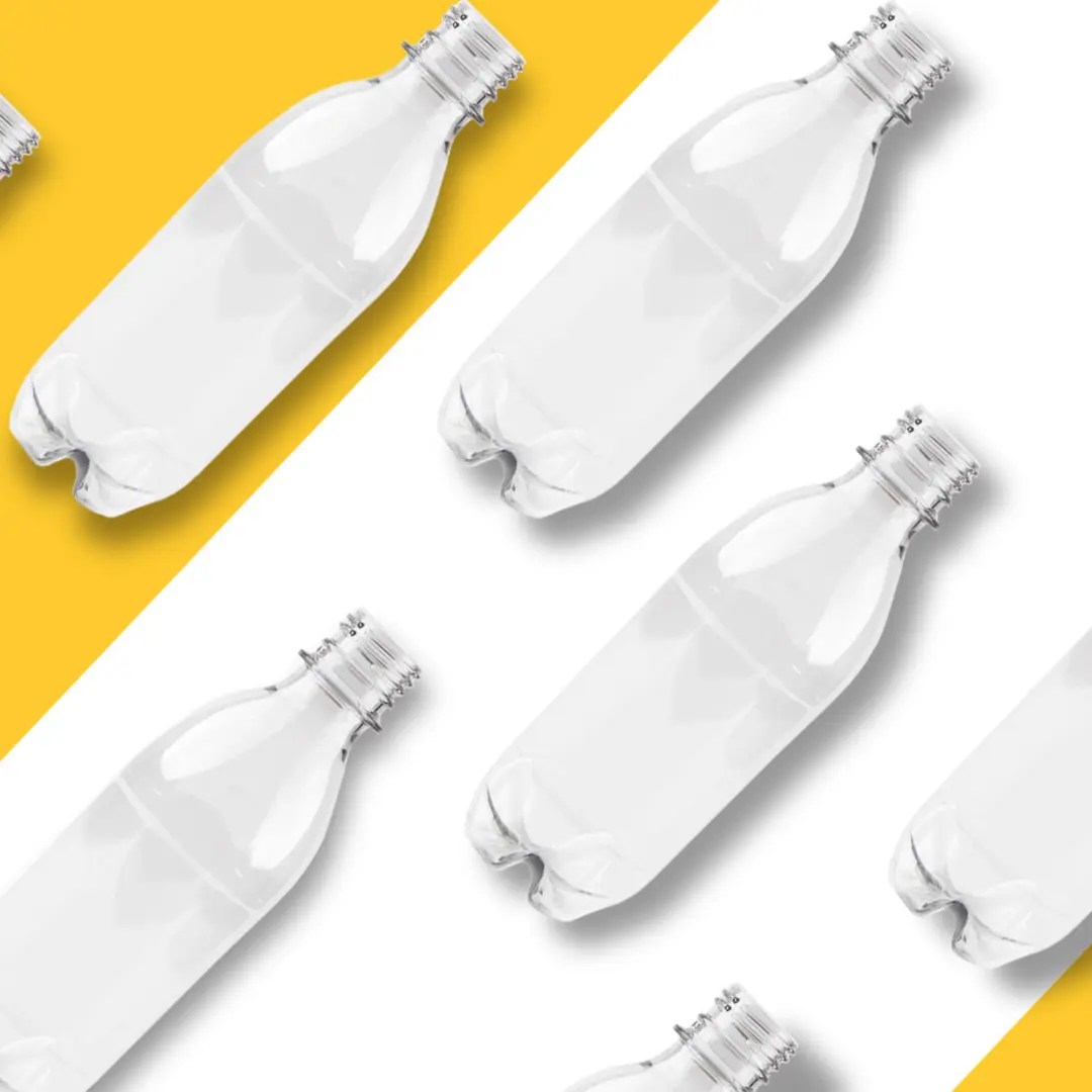 botella de plastico pet