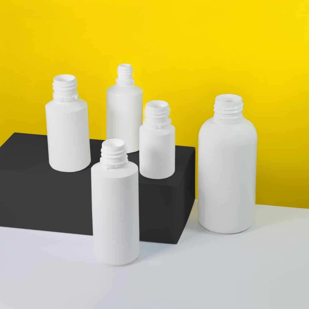 envase gotero y jarabero blanco